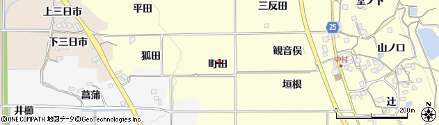京都府亀岡市千歳町千歳町田周辺の地図