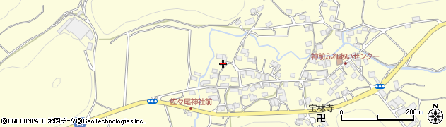 京都府亀岡市宮前町神前タキカ花7周辺の地図