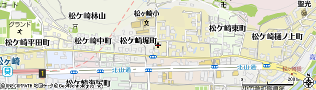 京都府京都市左京区松ケ崎御所ノ内町1周辺の地図