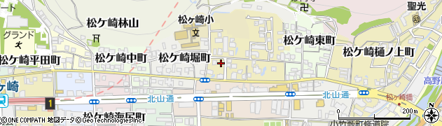 京都府京都市左京区松ケ崎御所ノ内町2周辺の地図