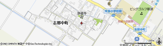 滋賀県草津市志那中町318周辺の地図