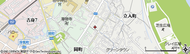 滋賀県守山市立入町247周辺の地図