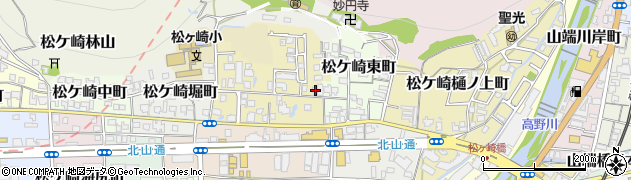京都府京都市左京区松ケ崎御所ノ内町10周辺の地図