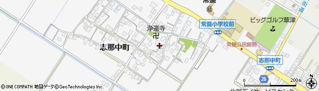 滋賀県草津市志那中町310周辺の地図