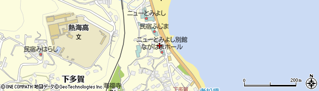 静岡中央銀行南熱海 ＡＴＭ周辺の地図