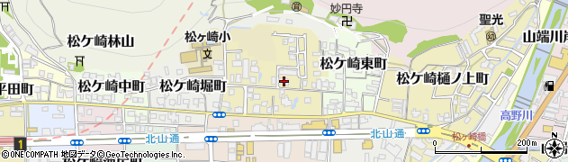 京都府京都市左京区松ケ崎御所ノ内町24周辺の地図