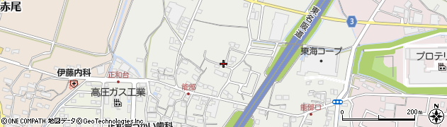 三重県桑名市能部周辺の地図