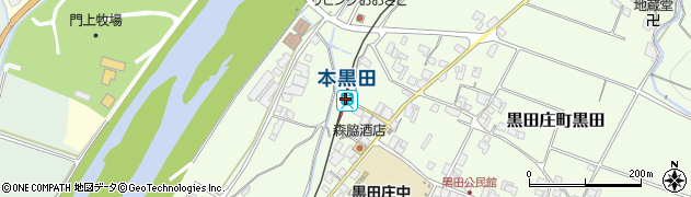 兵庫県西脇市周辺の地図