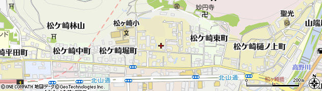 京都府京都市左京区松ケ崎御所ノ内町11周辺の地図