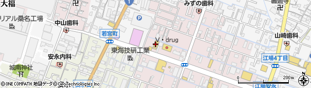 しなとら 桑名大福店周辺の地図