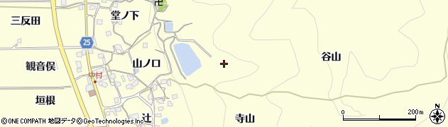京都府亀岡市千歳町千歳（谷山）周辺の地図