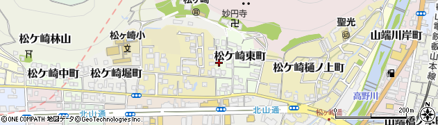 京都府京都市左京区松ケ崎御所ノ内町31周辺の地図
