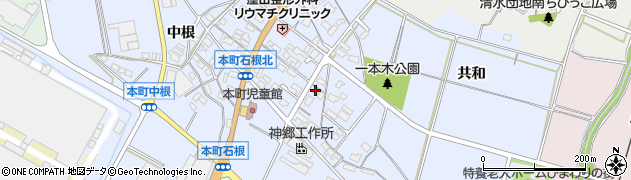愛知県豊田市本町（高根）周辺の地図