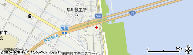 三重県桑名市地蔵316周辺の地図