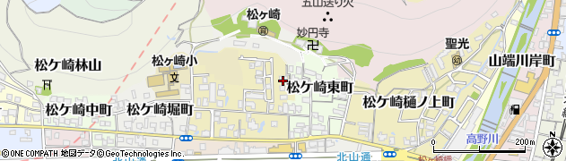 京都府京都市左京区松ケ崎御所ノ内町30周辺の地図