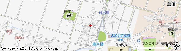 三重県桑名市志知3249周辺の地図