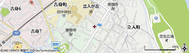 滋賀県守山市立入町252周辺の地図