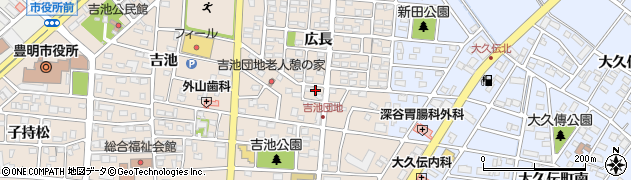 渡邉　書道教室周辺の地図