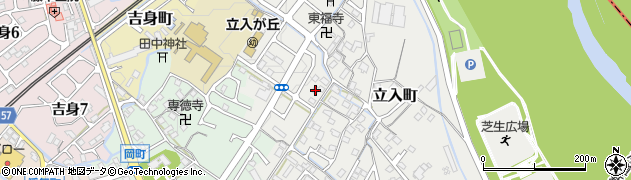 滋賀県守山市立入町241周辺の地図