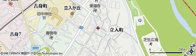 滋賀県守山市立入町84周辺の地図