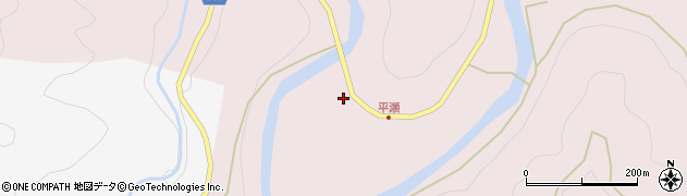 愛知県豊田市平瀬町（薬師前）周辺の地図