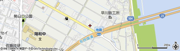 中部液化燃料株式会社　小貝須営業所周辺の地図