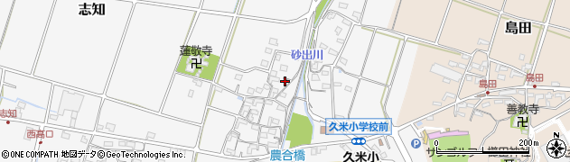 三重県桑名市志知3365周辺の地図