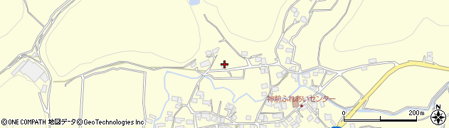 京都府亀岡市宮前町神前（金蓮）周辺の地図