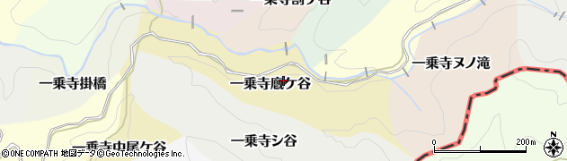 京都府京都市左京区一乗寺廐ケ谷周辺の地図