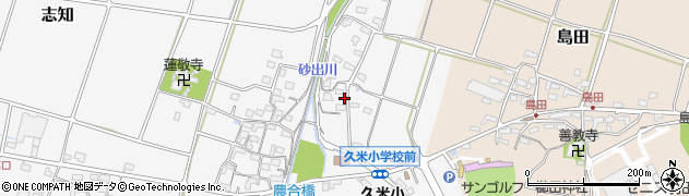 三重県桑名市志知3657周辺の地図