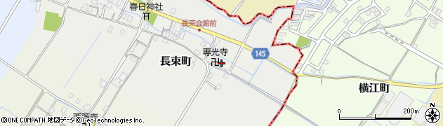 滋賀県草津市長束町32周辺の地図