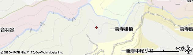 京都府京都市左京区一乗寺池ケ谷周辺の地図