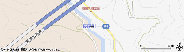 平山温泉周辺の地図