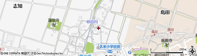 三重県桑名市志知3673周辺の地図