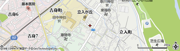 滋賀県守山市立入町231周辺の地図