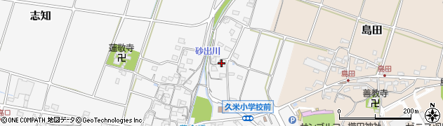 三重県桑名市志知3675周辺の地図
