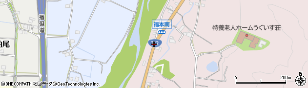 福本南周辺の地図