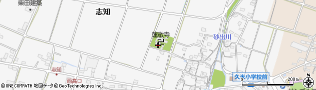 三重県桑名市志知3187周辺の地図