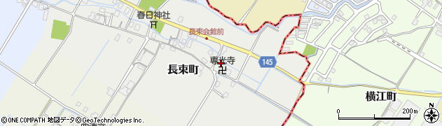 滋賀県草津市長束町108周辺の地図
