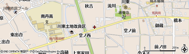京都府亀岡市馬路町（堂ノ西）周辺の地図