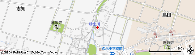 三重県桑名市志知3499周辺の地図