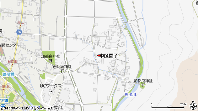 〒679-1112 兵庫県多可郡多可町中区間子の地図