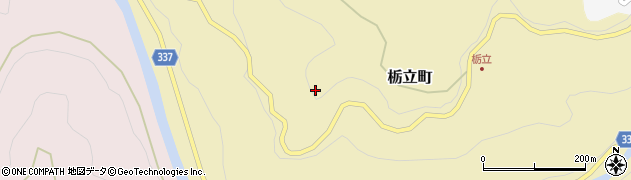 愛知県豊田市栃立町（笹ケ根）周辺の地図