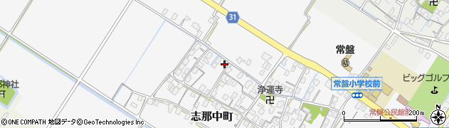 滋賀県草津市志那中町448-9周辺の地図