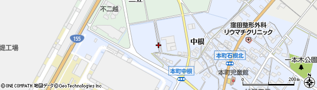 愛知県豊田市本町（中根）周辺の地図