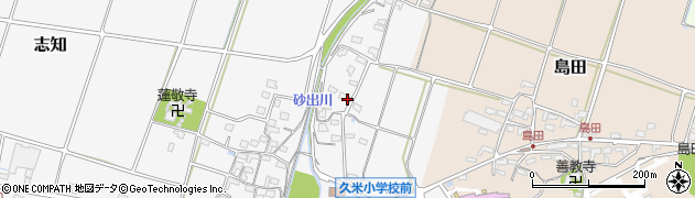三重県桑名市志知3504周辺の地図