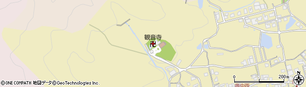 観音寺宝楽会館周辺の地図