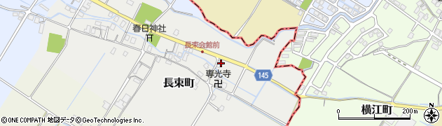 滋賀県草津市長束町111周辺の地図