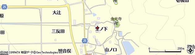 京都府亀岡市千歳町千歳堂ノ下周辺の地図