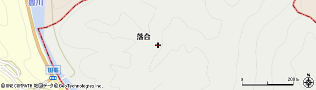 愛知県新城市連合大木和田甲周辺の地図